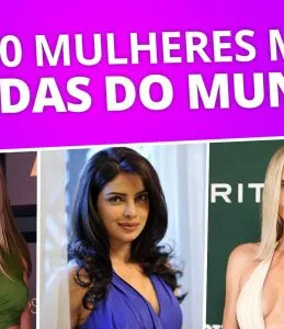 As 20 mulheres mais bonitas do mundo