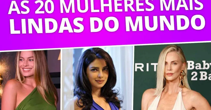 As 20 mulheres mais bonitas do mundo