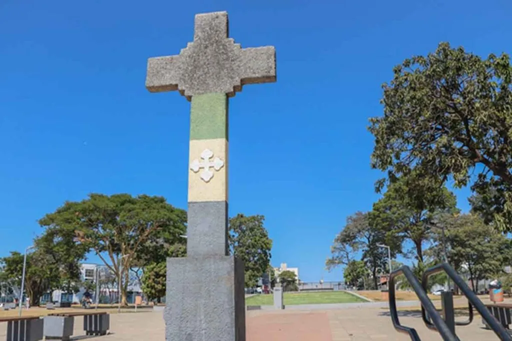 Monumento do Cruzeiro do Sul, em Goiânia