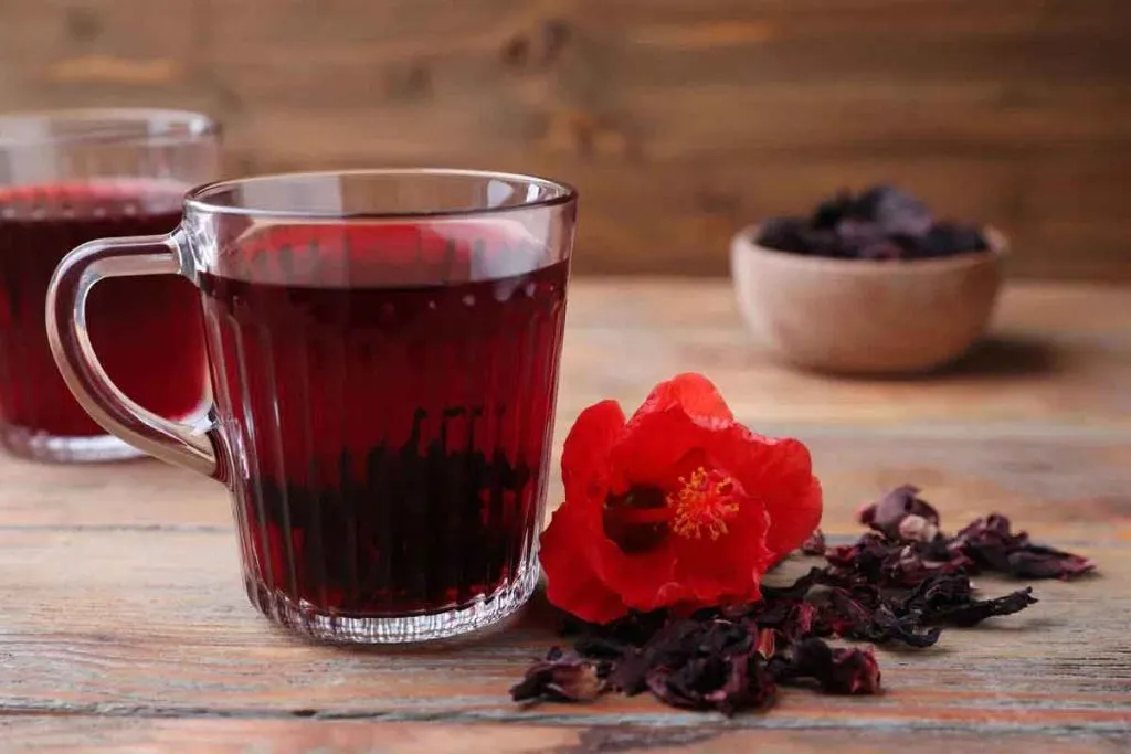 Chá de Hibisco para emagrecer e desinchar
